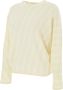 Liviana Conti Gezellige Gebreide Kleding Collectie Beige Dames - Thumbnail 2
