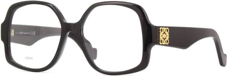 Loewe Chunky Anagram Grote Brilmonturen Zwart Dames