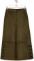 Loewe Stijlvolle Cropped Broeken in Donker Khaki Groen Green Dames - Thumbnail 2