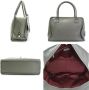 Loewe Pre-owned Leather handbags Grijs Dames - Thumbnail 2