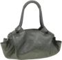 Loewe Pre-owned Leather handbags Grijs Dames - Thumbnail 2