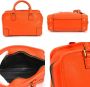 Loewe Pre-owned Leather handbags Orange Dames - Thumbnail 1