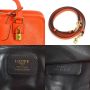 Loewe Pre-owned Leather handbags Orange Dames - Thumbnail 2