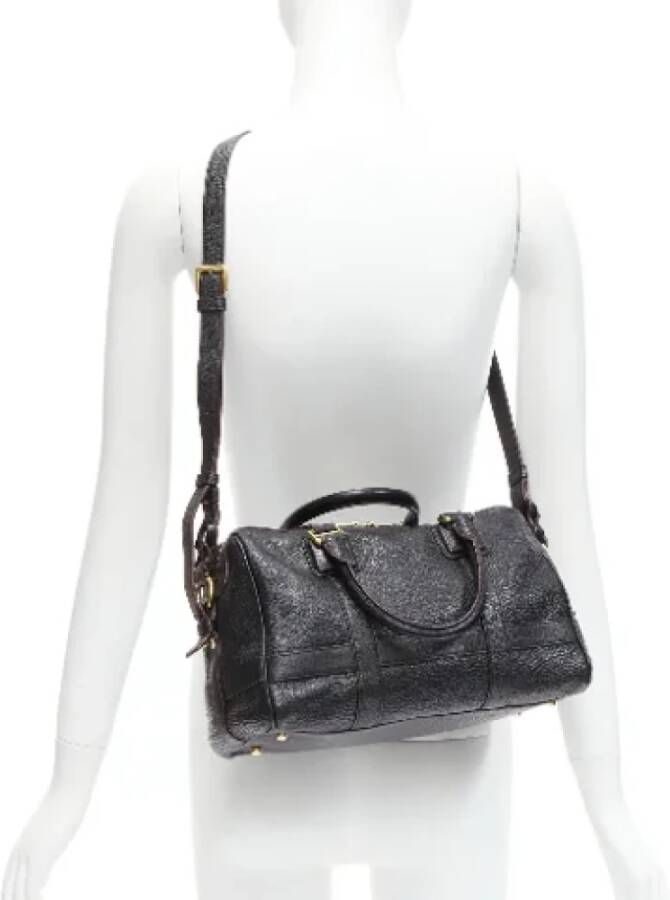 Loewe Pre-owned Leather totes Black Dames