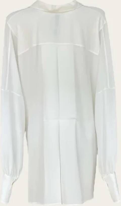 Loewe Pre-owned Polyester dresses Wit Dames