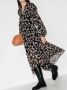 Loewe Pre-owned Silk dresses Zwart Dames - Thumbnail 2