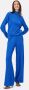 Lollys Laundry Beaumont trui Neonblauw Blauw Dames - Thumbnail 2