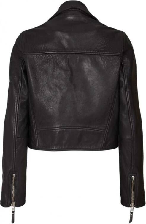 Lollys Laundry Leather Jackets Zwart Dames