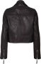 Lollys Laundry Leather Jackets Zwart Dames - Thumbnail 2