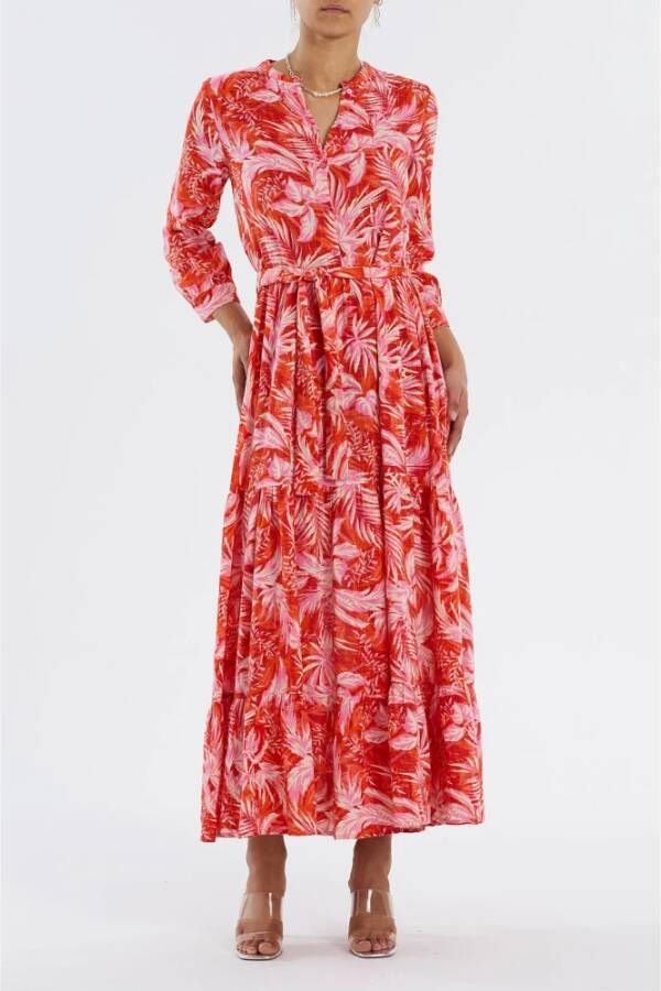 Lollys Laundry Maxi Dresses Rood Dames
