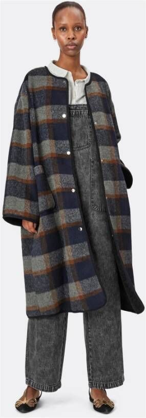 Lollys Laundry Single-Breasted Coats Grijs Dames