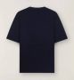 Loro Piana Luxe Cashmere Zijden T-shirt Blauw Heren - Thumbnail 2