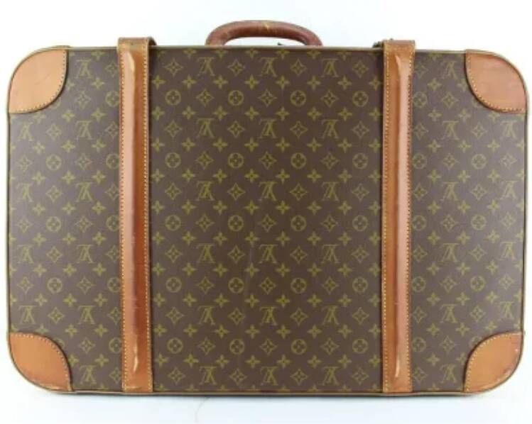 Louis Vuitton Vintage Tweedehands weekendtas Bruin Dames