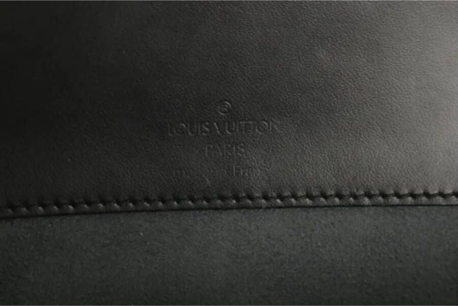 Louis Vuitton Vintage Tweedehands schoudertas Zwart Dames