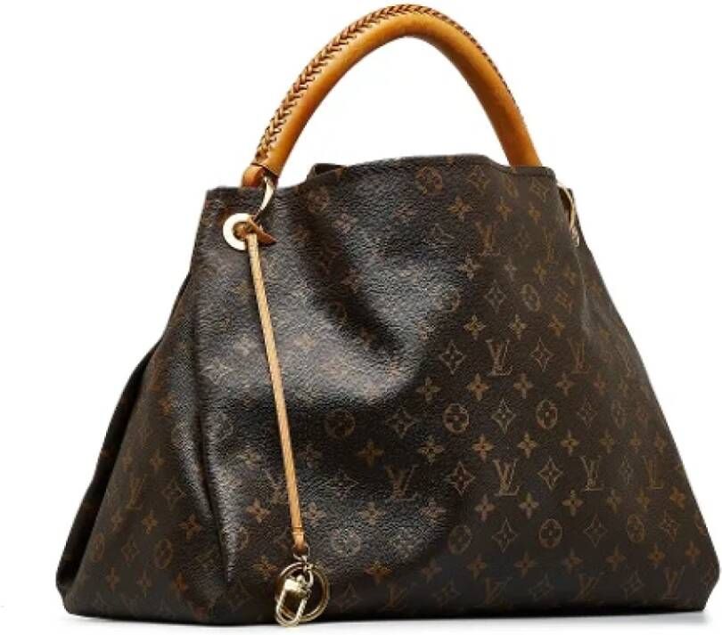 Louis Vuitton Vintage Pre-owned Canvas handbags Brown Dames