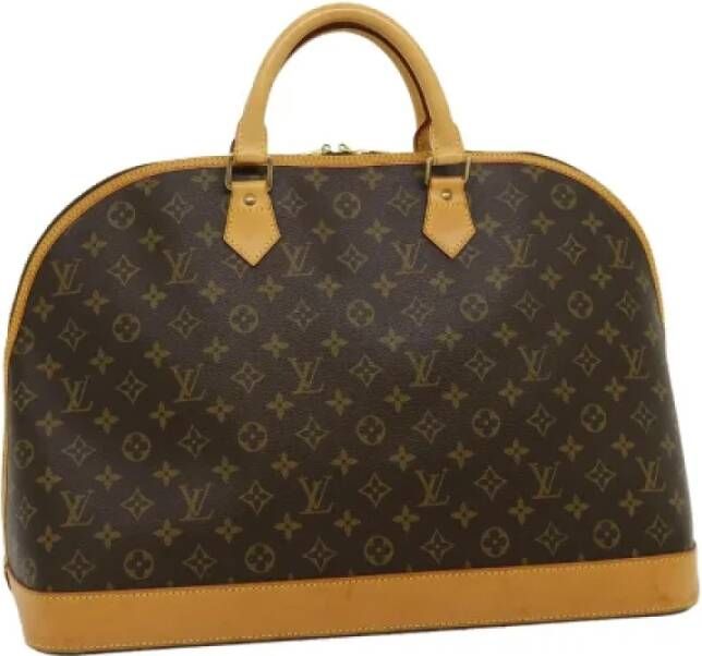 Louis Vuitton Vintage Pre-owned Canvas handbags Bruin Dames