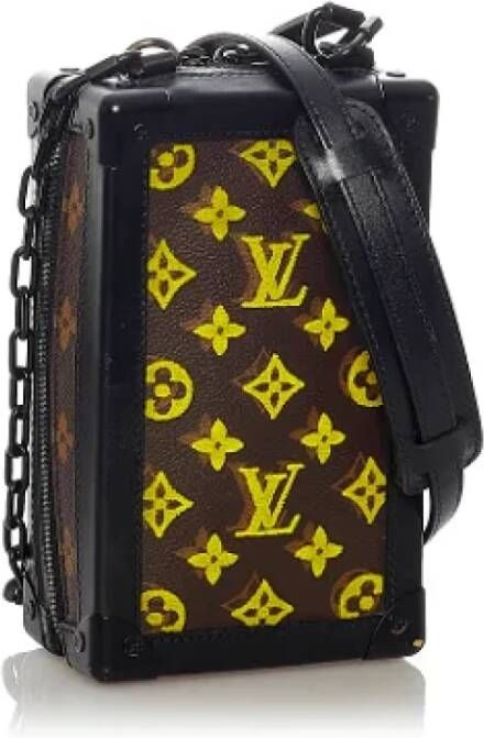 Louis Vuitton Vintage Pre-owned Canvas louis-vuitton-bags Bruin Dames
