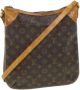 Louis Vuitton Vintage Pre-owned Canvas louis-vuitton-bags Bruin Dames - Thumbnail 2