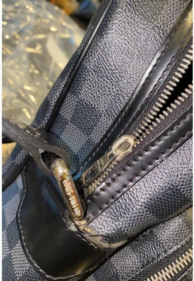 Louis Vuitton Vintage Tweedehands schoudertas Zwart Dames