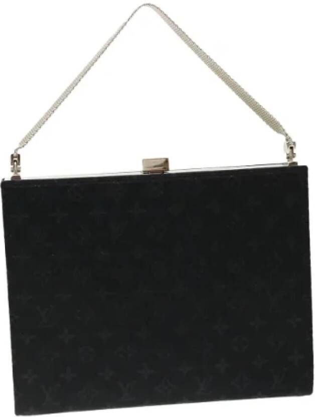 Louis Vuitton Vintage Tweedehands schoudertas Zwart Dames