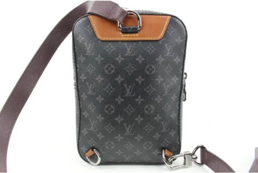 Louis Vuitton Vintage Tweedehands schoudertas Zwart Heren