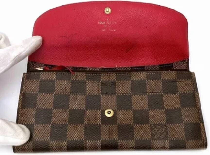 Louis Vuitton Vintage Pre-owned Canvas wallets Brown Dames