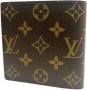 Louis Vuitton Vintage Pre-owned Coated canvas wallets Bruin Heren - Thumbnail 2
