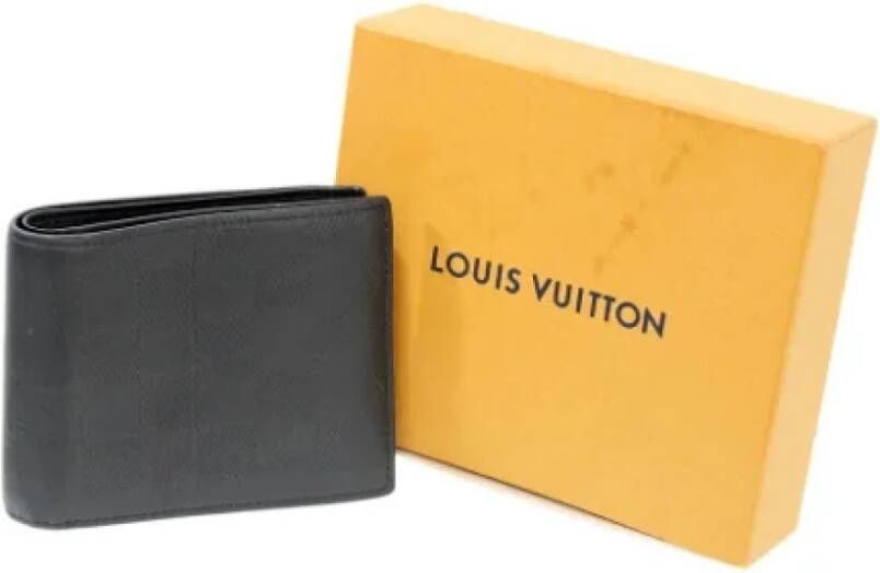 Louis Vuitton Vintage Pre-owned Coated canvas wallets Zwart Heren