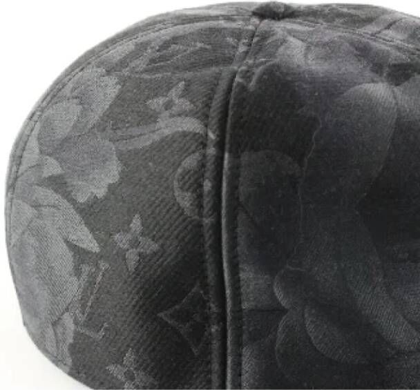 Louis Vuitton Vintage Pre-owned Fabric hats Zwart Dames