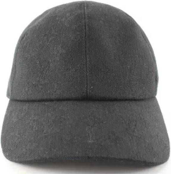 Louis Vuitton Vintage Pre-owned Fabric hats Zwart Dames