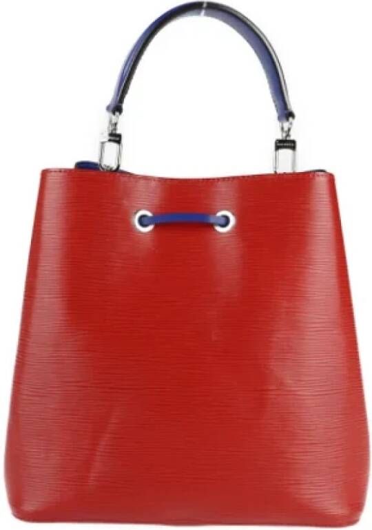 Louis Vuitton Vintage Tweedehands handtas Rood Dames