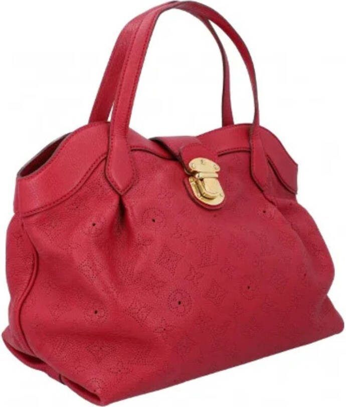 Louis Vuitton Vintage Tweedehands handtas Roze Dames