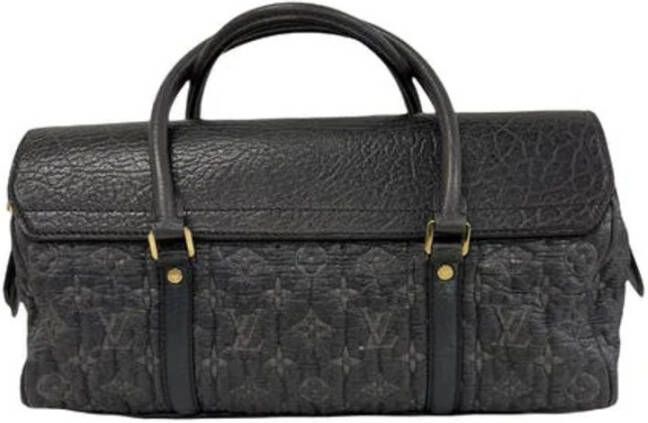 Louis Vuitton Vintage Tweedehands handtas Zwart Dames
