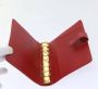 Louis Vuitton Vintage Pre-owned Leather home-office Red Dames - Thumbnail 4