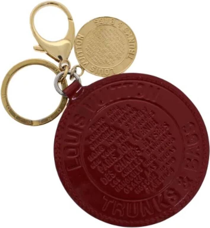 Louis Vuitton Vintage Pre-owned Leather key-holders Rood Dames