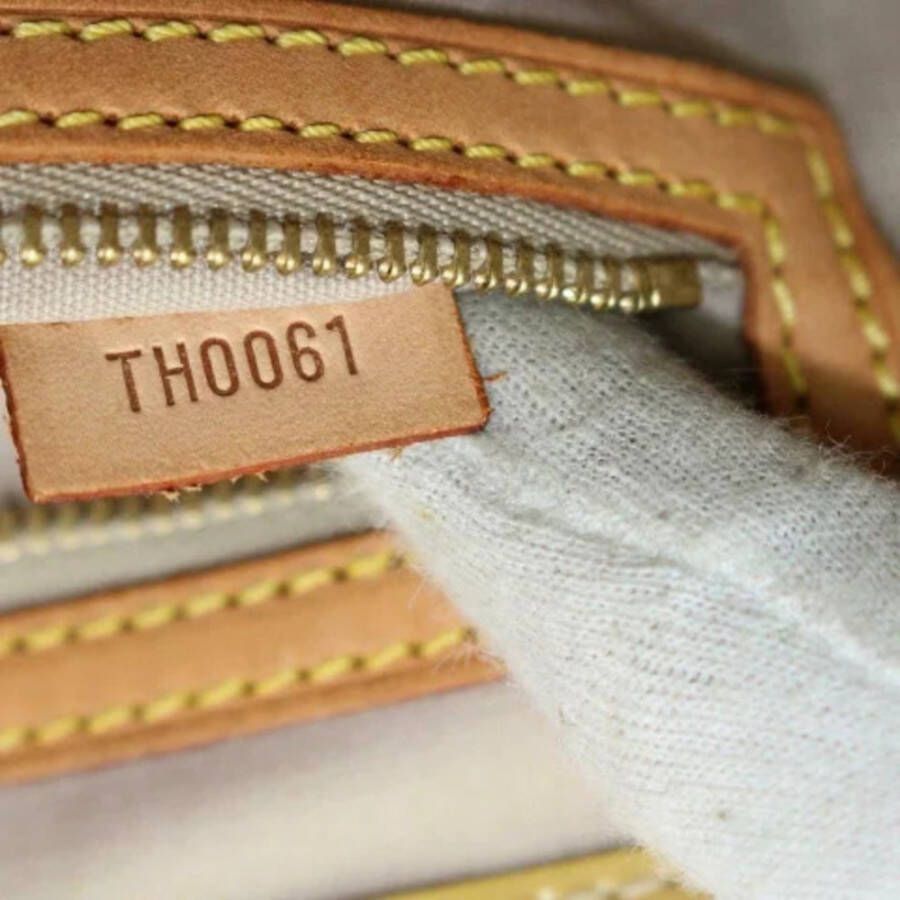 Louis Vuitton Vintage Tweedehands schoudertas Geel Dames