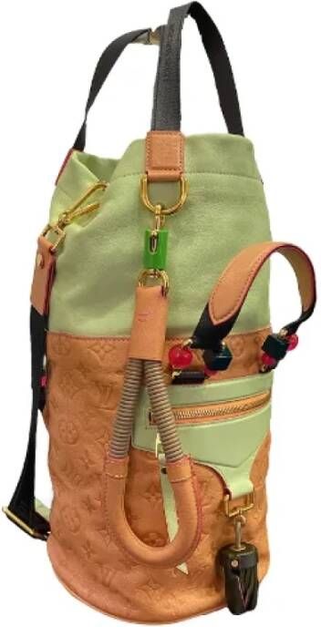 Louis Vuitton Vintage Pre-owned Leather louis-vuitton-bags Meerkleurig Dames