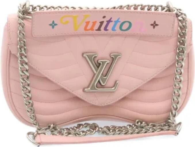 Louis Vuitton Vintage Pre-owned Leather louis-vuitton-bags Roze Dames