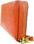 Louis Vuitton Vintage Pre-owned Leather wallets Orange Dames - Thumbnail 3