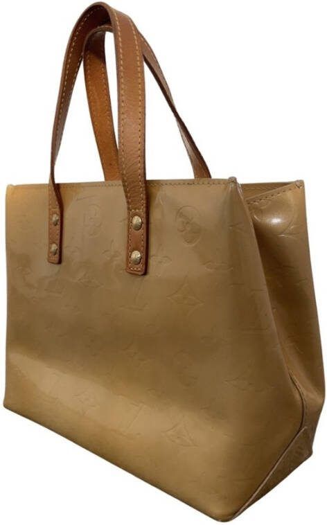 Louis Vuitton Vintage Tweedehands tas Beige Dames