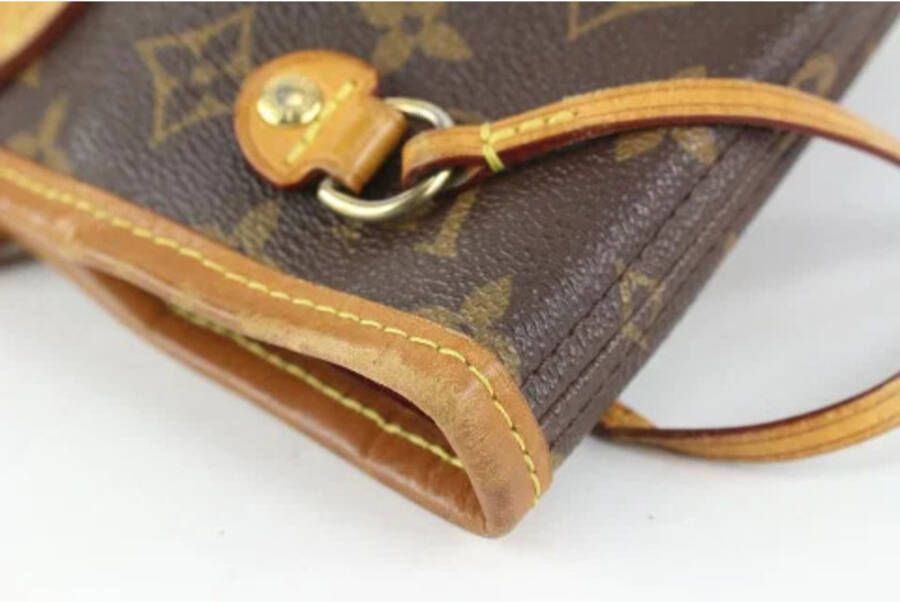 Louis Vuitton Vintage Tweedehands schoudertas Bruin Dames