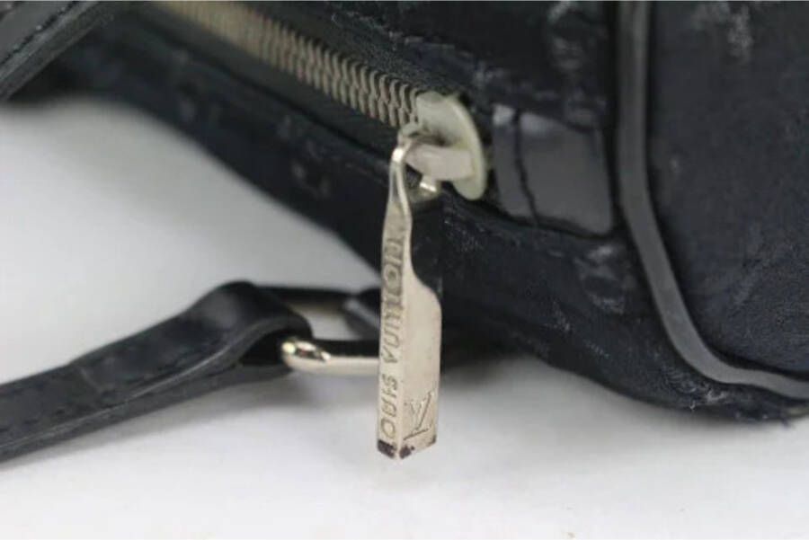 Louis Vuitton Vintage Tweedehands schoudertas Zwart Dames