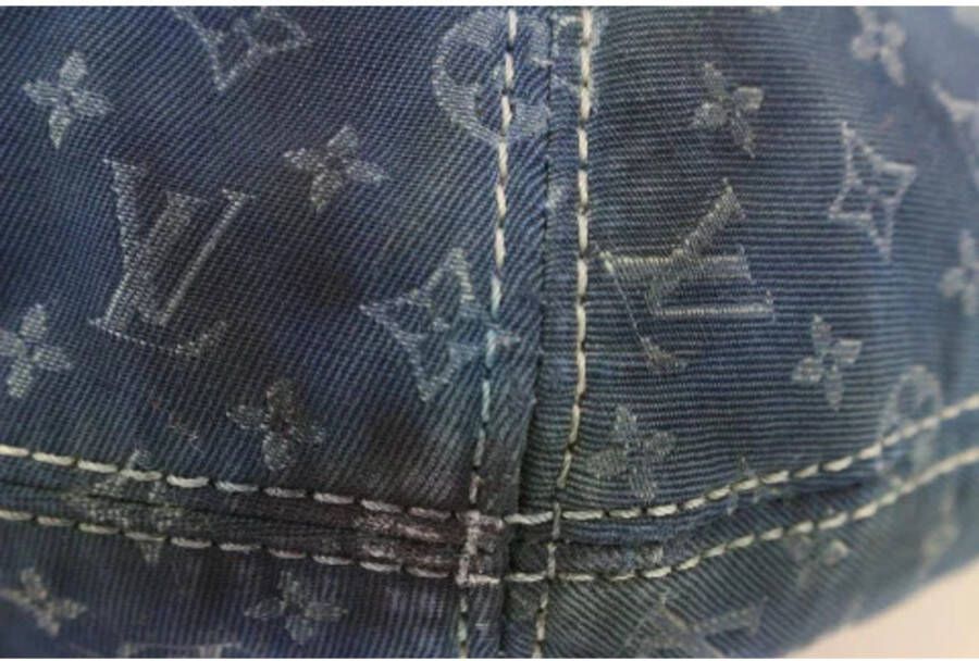 Louis Vuitton Vintage Tweedehands schoudertas Blauw Dames