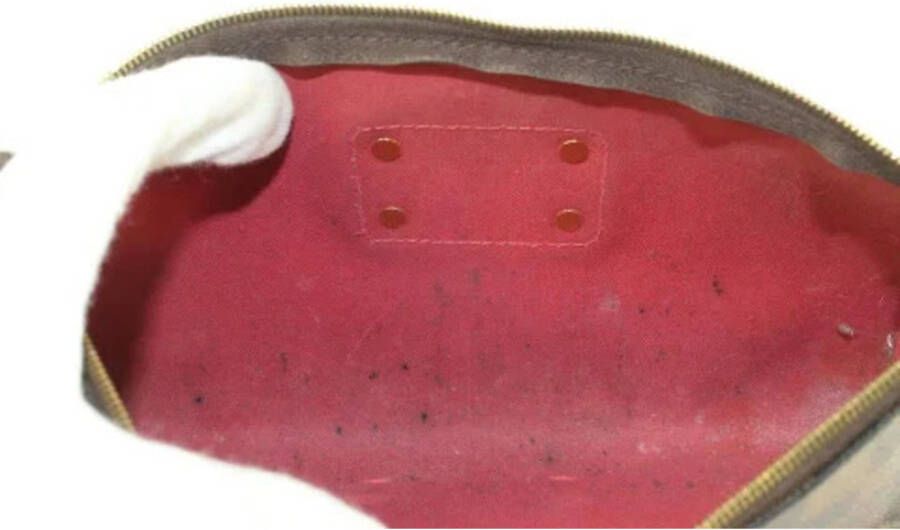 Louis Vuitton Vintage Tweedehands schoudertas Bruin Dames