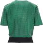 Louis Vuitton Vintage Pre-owned Wool tops Groen Dames - Thumbnail 2