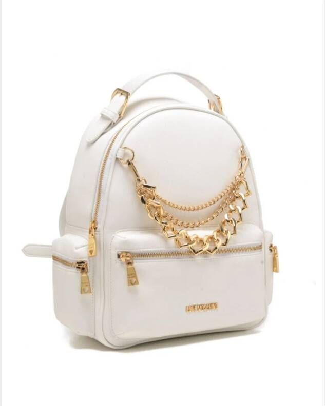 Love Moschino Backpacks Wit Dames