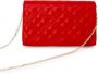 Moschino Rode Gewatteerde Eco Leren Love Schoudertas Rood Dames - Thumbnail 2