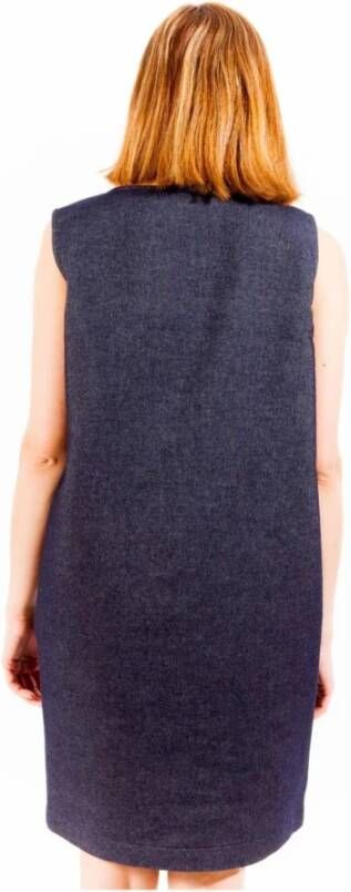 Love Moschino Blue Dress Blauw Dames