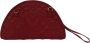 Love Moschino Rode Gewatteerde Pochette voor Dames Red Dames - Thumbnail 2