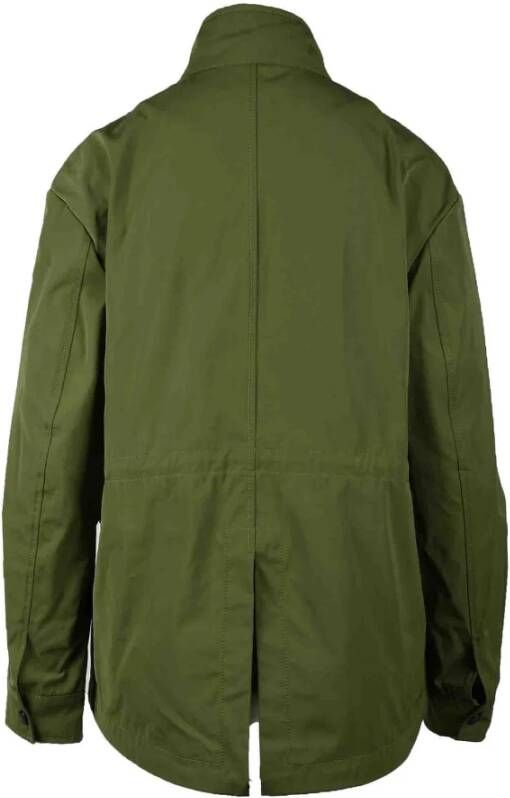 Love Moschino Stijlvolle Groene Parka voor Vrouwen Groen Dames